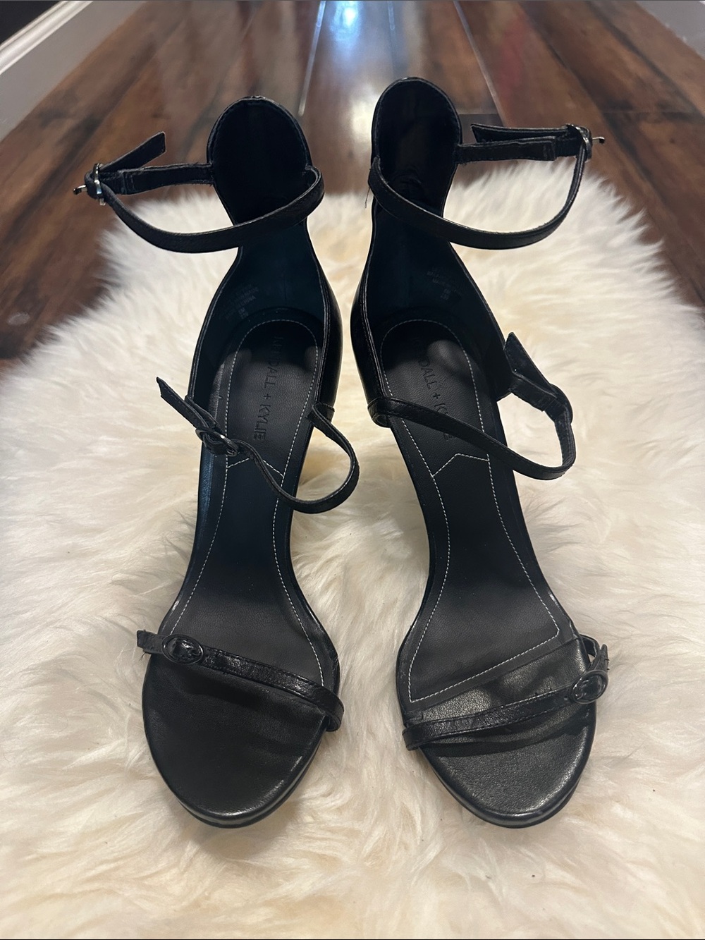 Worn once heels